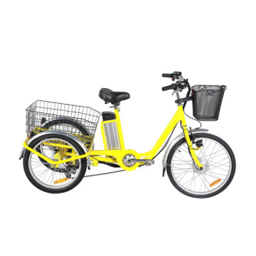 Alumium Frame 3 Wheels MID Motor Electric Tricycle